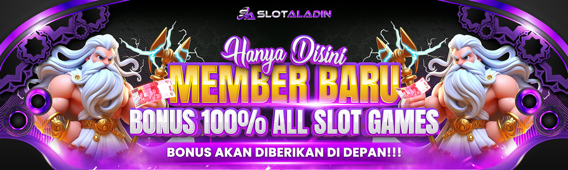 BONUS 100% SLOT GAMES
